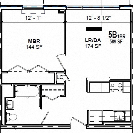 Suite A Floorplan